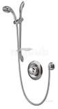 Aqualisa 609.BIV.01 Chrome Built In Thermostatic Shower Mixer