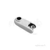 Aqualisa 215001 White Sliding Shower Handset Holder