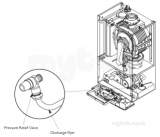 Related item Baxi 5121379 Na Mulifit Remote Secondary Relief Discharge Valve