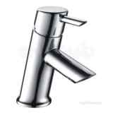 Polished Chrome Acute Single Handle Deck Mount Basin Tap Without Waste