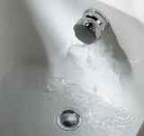 Bristan W FILL SAT Satin Chrome Combined Bath Fill and Overflow