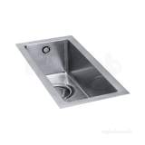 Carron Phoenix 122.0194.408 Ss Deca Complementary Half Bowl For The Deca Range