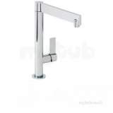 Carron Phoenix 2t1003 Desire Matt White Deck Mount Kitchen Tap Single Handle