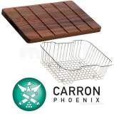 Carron Phoenix Zakis09/10ca Na Isis Accessory Pack For Deep Square Double Bowl