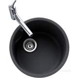 Carron Phoenix Rdgsbwgpx4kca Graphite Rondel Large Round Single Bowl Kitchen Sink