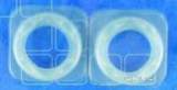 Center Brand UDC/54/048 NA 19 mm Top Hat Washer Set of 2