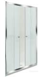 Ods17sucd Chrome Optima 1700mm Door Pack For Double Sliding Door With Satin Glass