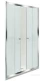 Ods17sucf Chrome Optima 1700mm Frame Pack For Double Sliding Door With Satin Glass