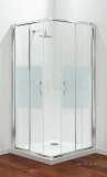 Coram Pack10 Chrome Premier 760mm Corner Entry Shower Enclosure Pack With Modesty Panels
