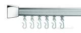 Chrome Professional Profile 800 Standard Angled Shower Rail 760x1675mm Lxw