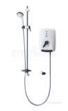 Triton Csgdl09wc White/chrome Care 9.5 Kw Thermostatic Electric Shower