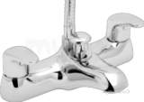 Deva Adore106 Chrome Adore Chrome Deck Mount Shower Bath Mixer