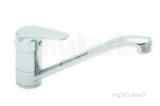 Deva Adore171/ek Chrome Adore Chrome Single Lever Mono Kitchen Tap Enviro-klick