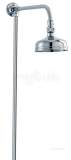 Deva Kits08 Chrome Shower Kit With 955mm Rigid Riser And Rain Shower Head