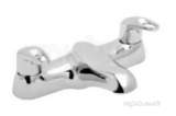 Deva Lace108 Chrome Lace Chrome Bridge Bath Filler