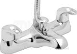 Deva Lace106 Chrome Lace Chrome Shower Bath Mixer Deck Mount