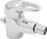 Deva Lace114 Chrome Lace Chrome Single Handle Bidet Mixer Waste Included