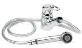 Deva Lace115 Chrome Lace One Handle Monobloc Kitchen Mixer With Pull Out Spray