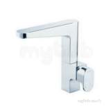 Deva Lush104 Chrome Lush Chrome Single Handle Kitchen Tap