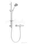 Deva Resbmef Chrome Response Chrome Thermostatic Shower Valve 5 Function