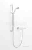Deva Resbsef Chrome Response Chrome Bar Shower Valve Single Function