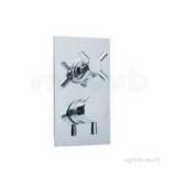 Deva Crlvduat08 Chrome Thermosureconcealed Dual Control Shower Valve