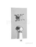 Deva Travduat06 Chrome Thermosuredual Control Shower Valve Concealed