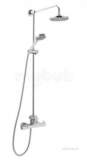 Deva Vsnbdef Chrome Vision Chrome Thermostatic Shower Valve Riser Kit Included