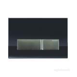 Geberit 115.600.sj.1 Black Glass Sigma40 Dual Flush Plate With Odour Extraction