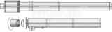 Internal Vertical Balanced 3 Metre Flue Kit Up To 26 Kw