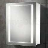 Hib 9101900 White Austin 500x630mm Single Bathroom Cabinet Door Back-lit