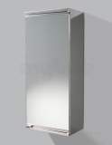 Hib 1044010 Stainless Steel Chandra Wc Bathroom Cabinet With Mirrored Door