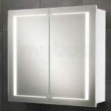 Hib 9102000 White Colorado 500x630mm Double Bathroom Cabinet Door Back-lit