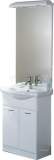 Hib 993.205511 White Denia 550mm Back To Wall Vanity Base Unit With Two Doors