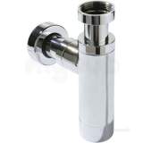 Hib 5240 Chrome Minimalist Bottle Trap With Smooth And Sleek Design