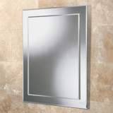 Hib 63604000 Mirrored Olivia Rectangular Wc Mirror With Mirror On Mirror Design