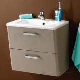 Hib 9601400 Tan Palamas 600x525mm Floor Standing Wc Vanity Two Drawer