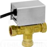 White V4073 Motorised Mid-Position Diverter Valve with 22mm Compression