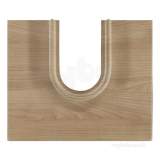 IDEAL STANDARD E6497SO American Oak Concept Vanity Unit Worktop with Playa Collar