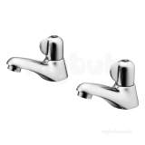 Ideal Standard B9853aa Chrome Elements Brass Washbasin Tap Ceramic Disc