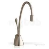 Brushed Steel Gn1100bs Indulge One Handle Instant Hot Water Tap Tap Only