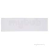 Jacuzzi Pro Jbsjac839 White Streamline 1600mm Jplus Front Bath Panel