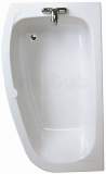 Jacuzzi Pro WBSPROAMO501 White Amory Left Hand Two Tap Hole Shower Bath 1500x900mm