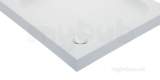 Just Trays Br976m140 White Breeze 900x760 Shower Tray With Upstands