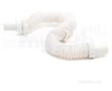 Just Trays Jtff White Flow Flexible Hose With 90mm Diameter