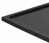 Just Trays Nl1690010 Coal Natural 1600x900 Shower Tray With Modern Design