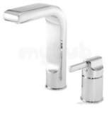 Pegler Yorkshire 4p2004 Chrome Panacea Two Hole Bath Filler 188 Mm Spout Height