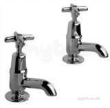 Pegler Yorkshire 305008 Chrome Performa Lever Handle Hot Bath Tap 131 Mm Overall Height