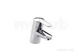 Roca 5a3125c00 Chrome V2 Deck Mount Basin Mixer With Retractable Chain