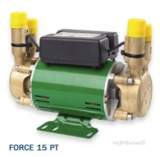 Force Shower Pump Brass End Twin Water Supply for Positive Head at 1.5 Bar